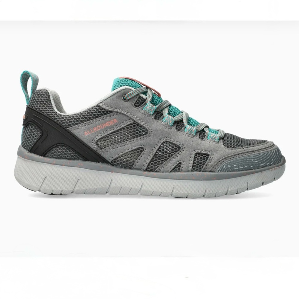 Mephisto Allrounder Lugana Supportive Athletic Shoe Sz 10 Grey